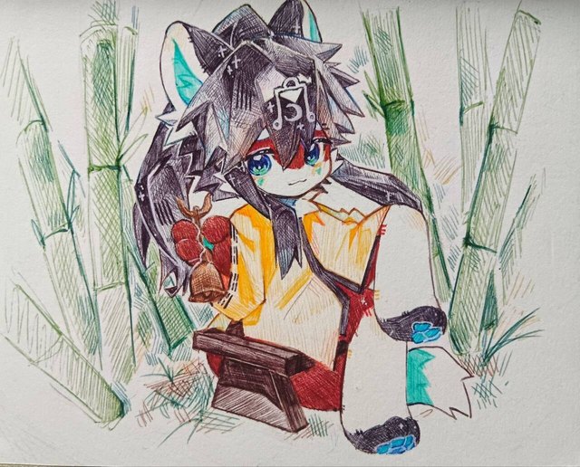 栢僻手绘作品 08